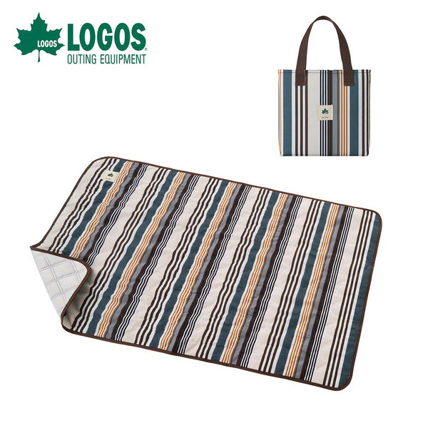 ライフスタイル LOGOS（ロゴス）製品。LOGOS キルティングシート (Stripe) 23SS 71809792