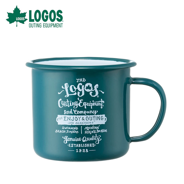 アウトドア - アウトドアキッチン LOGOS（ロゴス）製品。LOGOS クラシコホーロースタンダードマグ(ブルー) 81280066