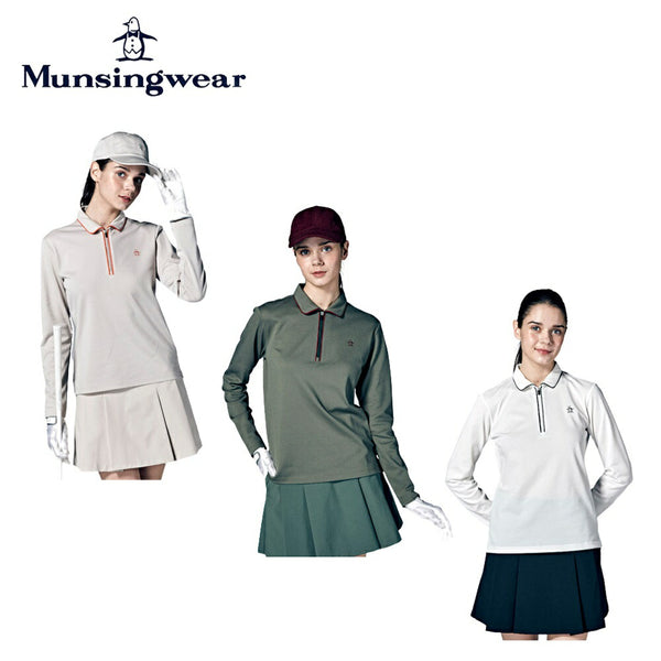 Munsingwear（マンシングウェア） Munsingwear（マンシングウェア）製品。Munsingwear STANDARD COLLECTION 吸汗速乾共衿長袖シャツ 23FW MGWWJB02