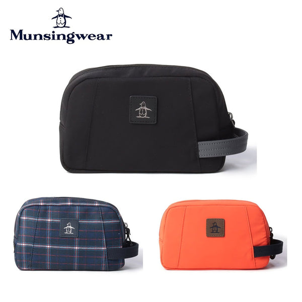 ゴルフ - バッグ Munsingwear（マンシングウェア）製品。Munsingwear SEASON COLLECTION ワンポイントポーチ "Kinloch Anderson" 23FW MQBWJA41