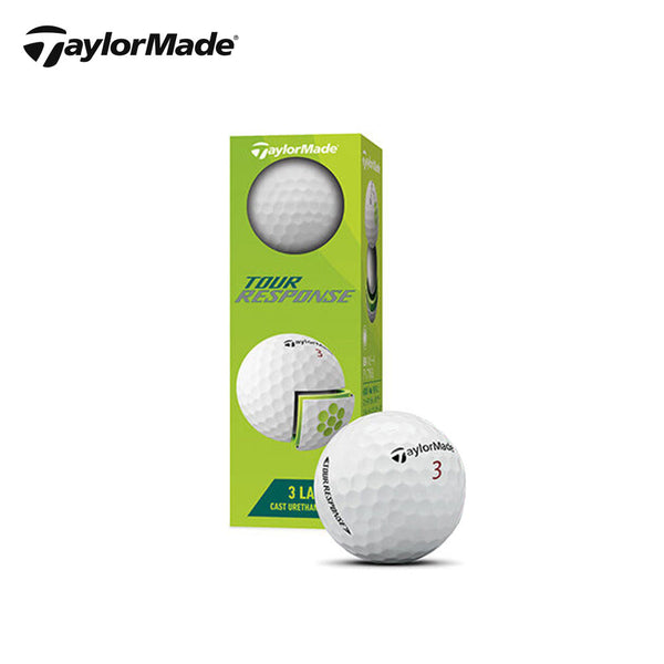 ゴルフボール TaylorMade（テーラーメイド）製品。TaylorMade テーラーメイド ゴルフ ボール 1スリーブ 3球入り 3個入り TOUR RESPONSE ツアーレスポンス N0803401 新作 2022年モデル