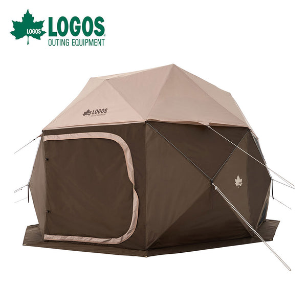 LOGOS（ロゴス） LOGOS（ロゴス）製品。LOGOS ロゴス アウトドア テント どんぐり PANELドーム 290-BC 71203003 大型 ドームテント 対応人数 7人 難燃加工 UV-CUT 撥水加工 耐水圧2000mm 収納バッグ付き キャンプ おすすめ BBQ