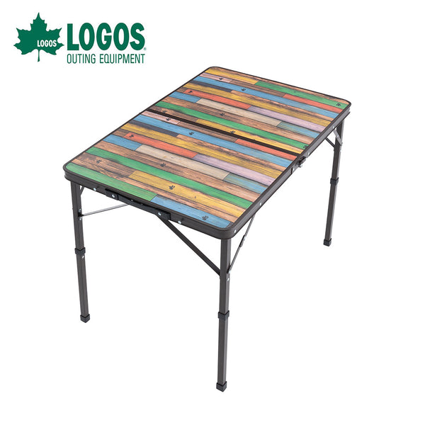 アウトドア - アウトドアテーブル LOGOS（ロゴス）製品。LOGOS Old Wooden 丸洗いダイニングテーブル 9060 73188049