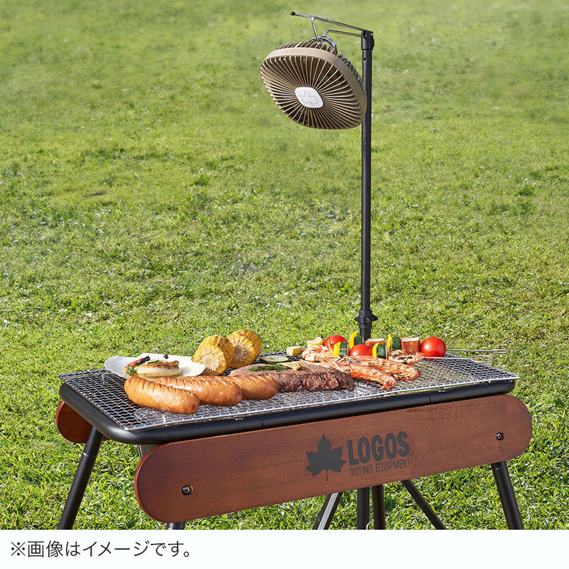 ベストスポーツ LOGOS（ロゴス）製品。LOGOS ロゴス アウトドア テント ハンガー扇風機 USB蓄電 81336706 一体型 吊り下げ可能 軽量 キャンプ おすすめ BBQ