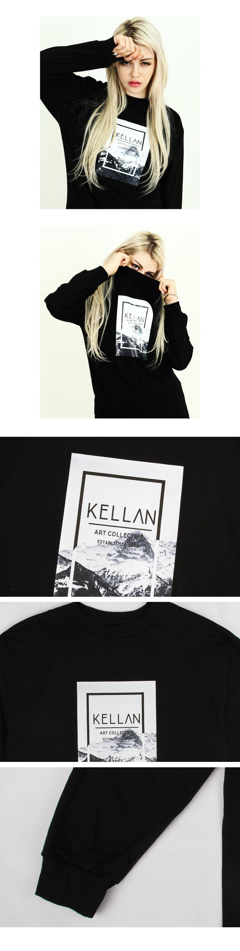 ベストスポーツ KELLAN（ケラン）製品。KELLAN QUADRANGLE LONG SLEEVE TEE