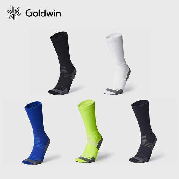 Goldwin（ゴールドウィン） Goldwin（ゴールドウィン）製品。Goldwin ゴールドウイン メンズ レディース  C3fit シースリーフィット ベンチレーティング ライト ミッドカット ソックス スポーツ ベンチレーション構造 靴下 ソックス ミドル丈 GC23177 23SS