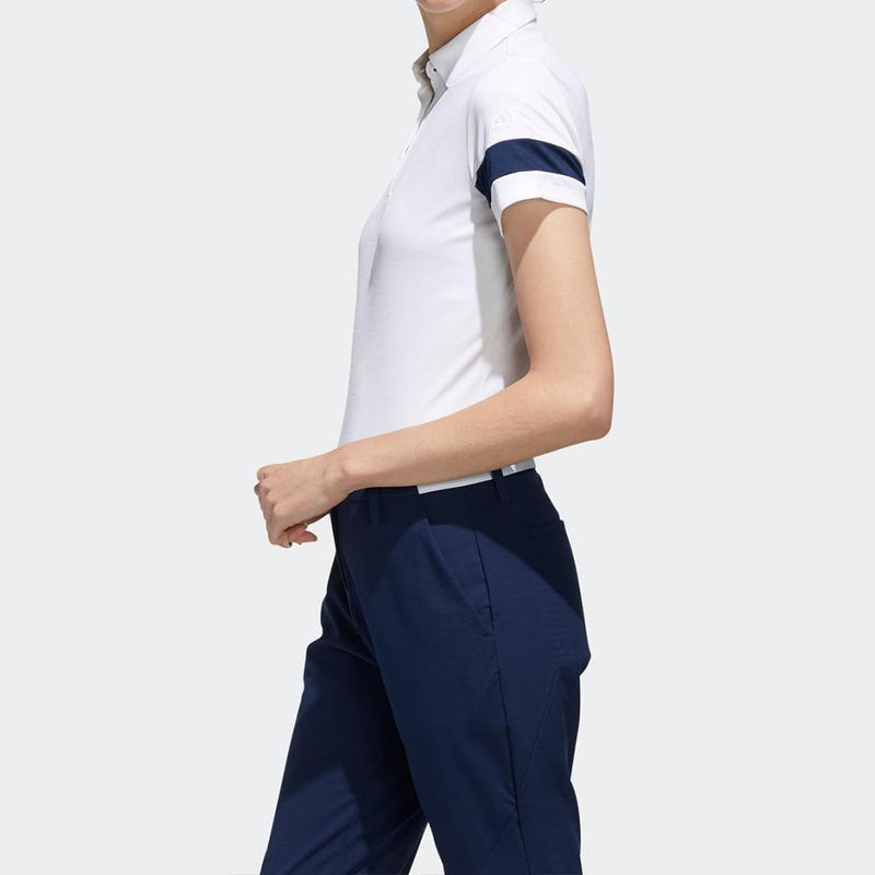 ベストスポーツ adidas（アディダス） ヘキサゴンエンボスプリント 半袖ボタンダウンシャツ 20SS GLU44