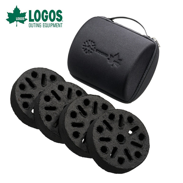 LOGOS（ロゴス） LOGOS（ロゴス）製品。LOGOS ロゴス アウトドア 燃料 エコココロゴス ECOCOCOケース L4 ラウンドストーブ4pcs 83100131