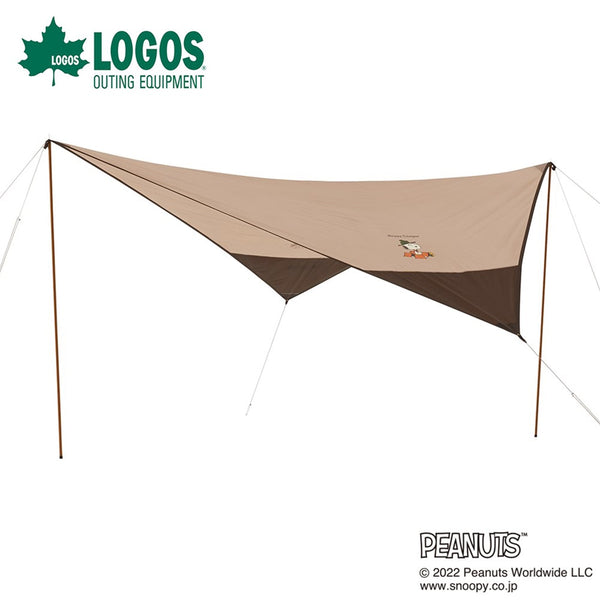 アウトドア - テント&タープ LOGOS（ロゴス）製品。LOGOS SNOOPY ウィングタープセット-BB  86001098