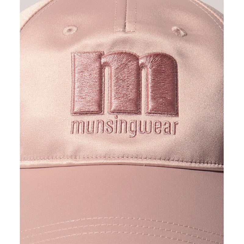 ベストスポーツ Munsingwear（マンシングウェア）製品。Munsingwear ENVOY サテンリボン付きキャップ 22SS MECTJC03W