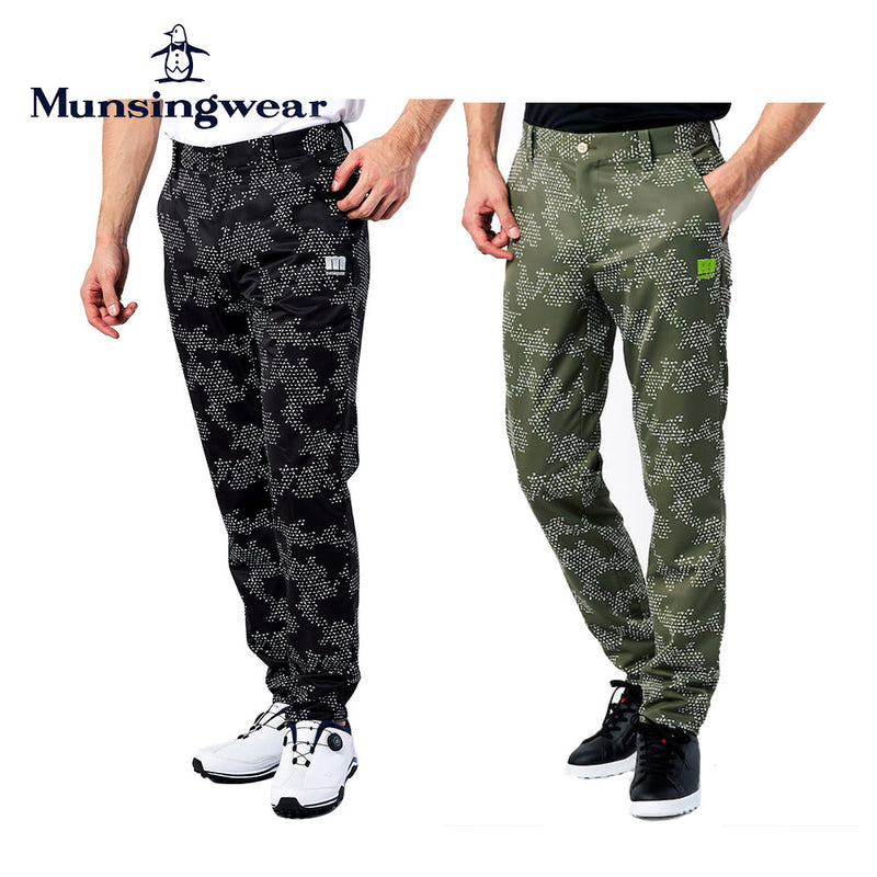 ベストスポーツ Munsingwear（マンシングウェア）製品。Munsingwear HEAT NAVI ストレッチカモフラ柄パンツ 21FW MEMSJD07