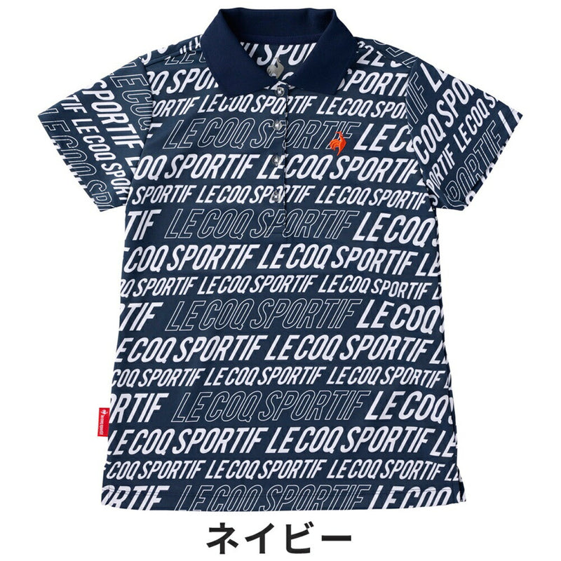 ベストスポーツ le coq sportif（ルコックスポルティフ）製品。le coq sportif ロゴグラフィック総柄シャツ 22SS QGWTJA05