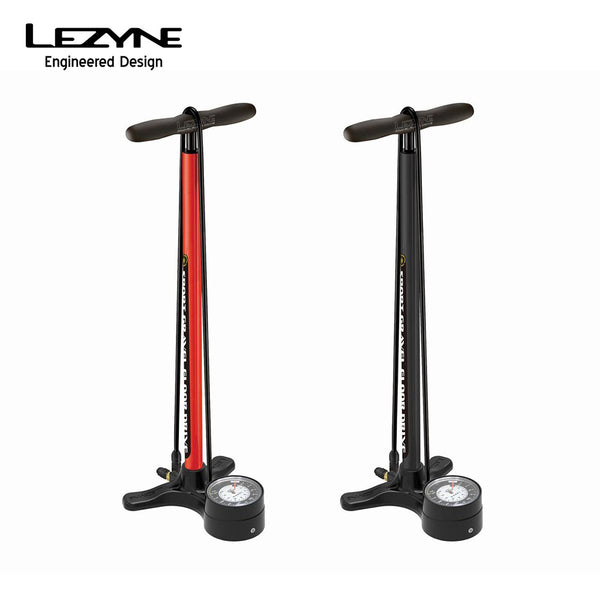 LEZYNE（レザイン） LEZYNE（レザイン）製品。LEZYNE レザイン 自転車 メンテナンス 空気入れ SPORT GRAVEL DRIVE フロアポンプ スチール製 木製ハンドル 仏式 直径3.5インチゲージ 57-4212250006 57-4212250092