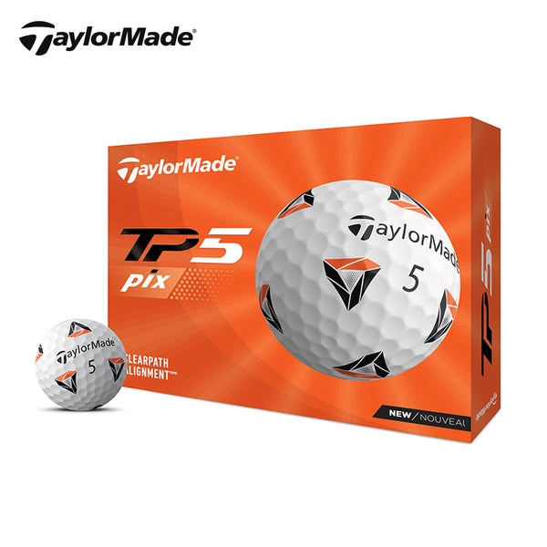 ゴルフボール TaylorMade（テーラーメイド）製品。TaylorMade ゴルフボール TP5 pix '21 1ダース 12球入 N0803201
