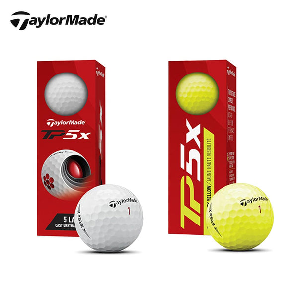 ゴルフ - ラウンド用品 TaylorMade（テーラーメイド）製品。TaylorMade ゴルフボール TP5x '21 3球入 N9083801