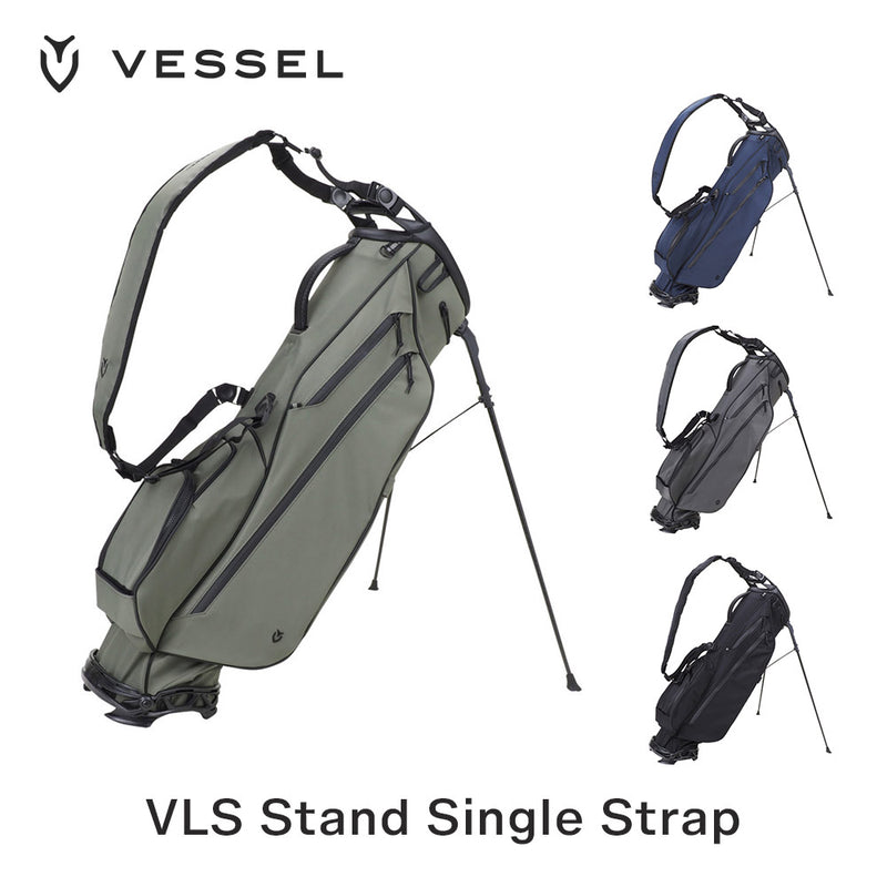 ベストスポーツ VESSEL（ベゼル）製品。VESSEL キャディバッグ VLS Stand SINGLE 7530121
