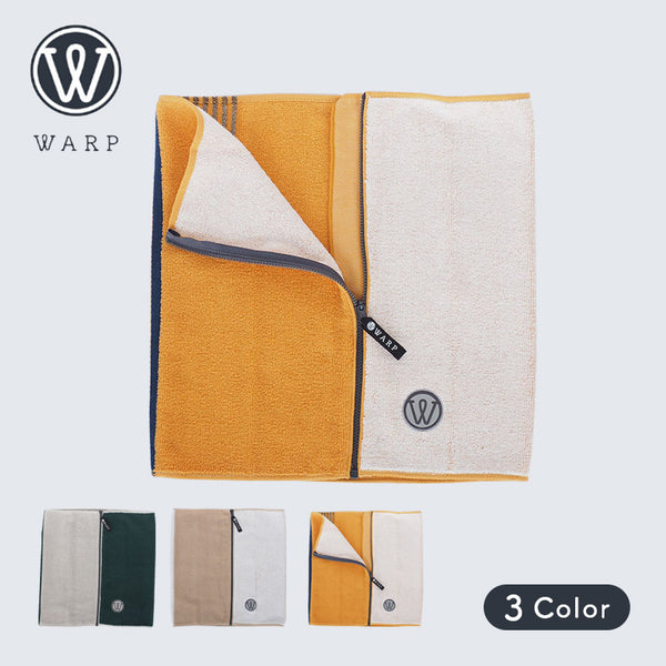 生活雑貨 WARP（ワープ）製品。WARP ジッパーループタオル サニーデイアクティブ+4
